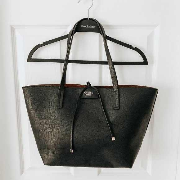 guess bobbi inside out reversible tote